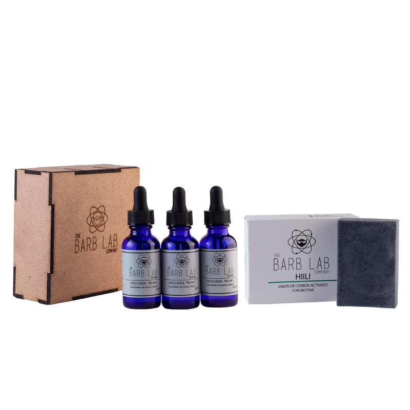 KIT DE VROLOXIDIL® BEARD + JABON HIILI
